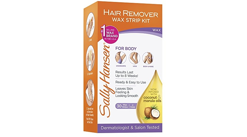 sally hansen quick and easy hair remover kit large wax