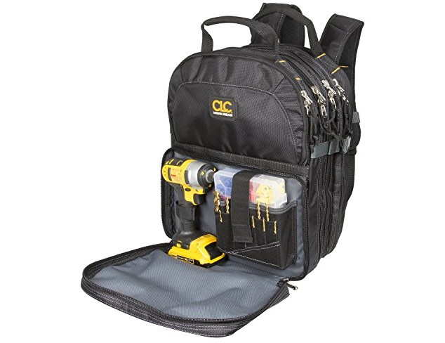 Custom LeatherCraft 1132 75-Pocket Tool Backpack $74.39 (reg. $92.99)