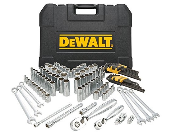 DEWALT DWMT72163 118 Piece Mechanics Tool Set $52.99 (reg. $99.99)