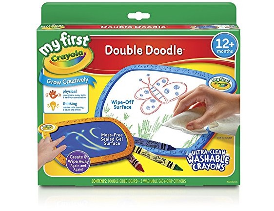 Crayola My First No Mess Double Doodle Wipe Away Coloring Board $8.49 (reg. $11.99)