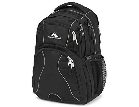 High Sierra 53665-1041 Swerve Backpack, Black $33.80 (reg. $47.17)