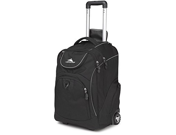 High Sierra 53992-1050 Powerglide Wheeled Backpack, Black $54.60 (reg. $73.49)