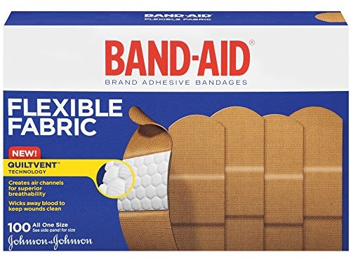Band-Aid Brand Flexible Fabric Adhesive Bandages For Minor Wound Care, 100 Count $5.47 (reg. $6.81)