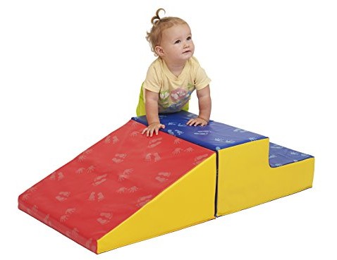 ECR4Kids SoftZone Little Me Play Climb and Slide, Primary (2-Piece) $79.92 (reg. $134.35)
