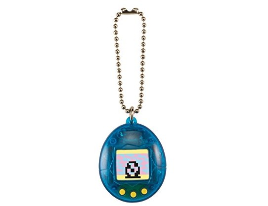 Tamagotchi Toy on a Chain with One Cr2303 Battery Electronic Game (2 Piece), Blue $0.00