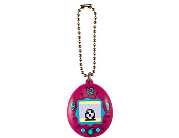 Tamagotchi Toy on a Chain with One Cr2303 Battery Electronic Game (2 Piece), Pink $0.00