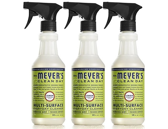 Mrs. Meyer's Multi-Surface Everyday Cleaner, Lemon Verbena, 16 Fluid Ounce (Pack of 3) $7.99 (reg. $11.97)