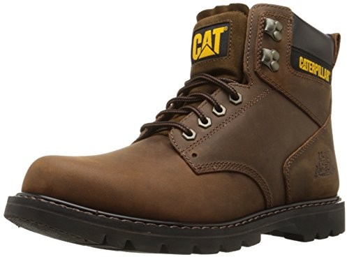 Caterpillar Men's Second Shift Work Boot, Dark Brown $52.29 (reg. $104.95)