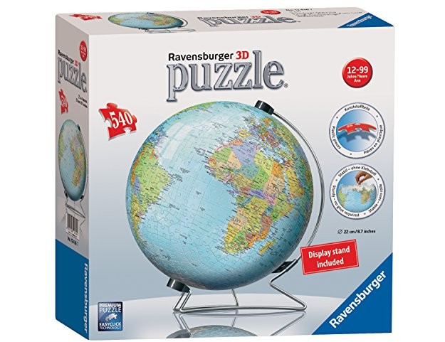 Ravensburger -The Earth 3D Puzzle (540 pc) $27.74 (reg. $39.33)