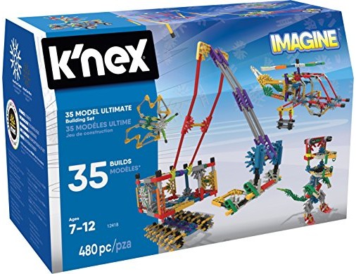 K’NEX – 35 Model Building Set – 480 Pieces – For Ages 7+ Construction Education Toy $22.39 (reg. $27.99)