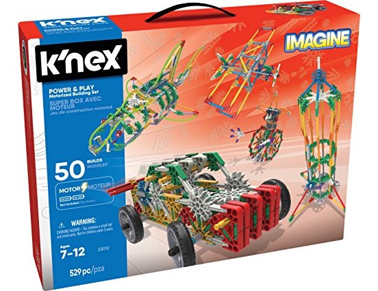 K’NEX Imagine – Power and Play Motorized Building Set – 529 Pieces – Ages 7 and Up – Construction Educational Toy $22.95 (reg. $59.99)