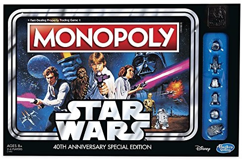 Monopoly Game: Star Wars 40th Anniversary Special Edition $17.40 (reg. $29.99)