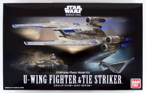 Bandai Hobby 1/144 U-Wing Fighter & Tie Striker Rogue One: A Star Wars Story Action Figure $20.29