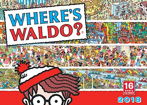Where's Waldo? 2018 Wall Calendar (CA0171) $7.49 (reg. $14.99)