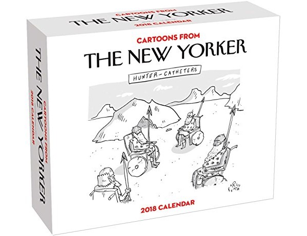 Cartoons from The New Yorker 2018 Day-to-Day Calendar $7.49 (reg. $14.99)