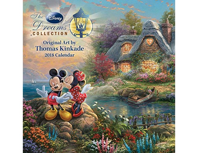 Thomas Kinkade: The Disney Dreams Collection 2018 Wall Calendar $7.49 (reg. $14.99)