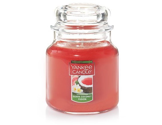 Yankee Candle Medium Jar Candle, Guave Coconut Fusion $9.49 (reg. $18.99)