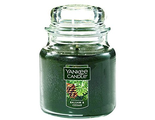 Yankee Candle Medium Jar Candle, Balsam & Cedar $9.49 (reg. $24.99)