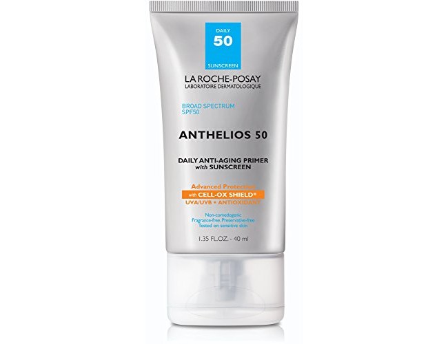 La Roche-Posay Anthelios 50 Daily Anti-Aging Primer Face Sunscreen, SPF 50 with Antioxidants, 1.35 Fl Oz. $14.99 (reg. $39.99)