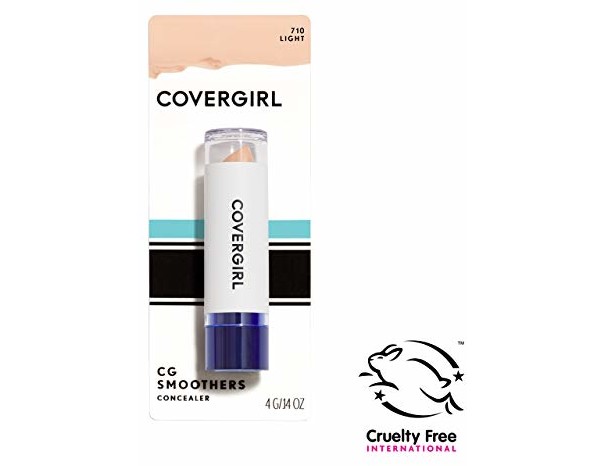 COVERGIRL Smoothers Moisturizing Concealer, Light 710, 0.14 Ounce (Packaging May Vary) Fragrance Free Moisturizing Concealer with Ginseng, Vitamin E and Chamomile