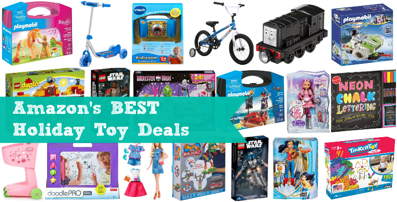 Image of typical Amazon toys which could be on sale