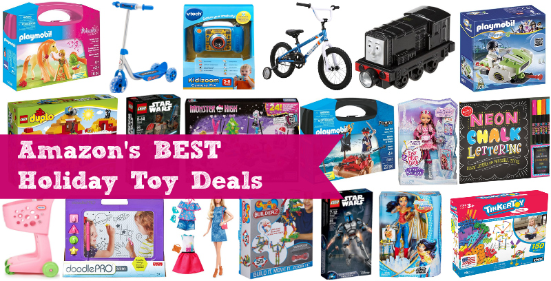 Image of typical Amazon toys which could be on sale