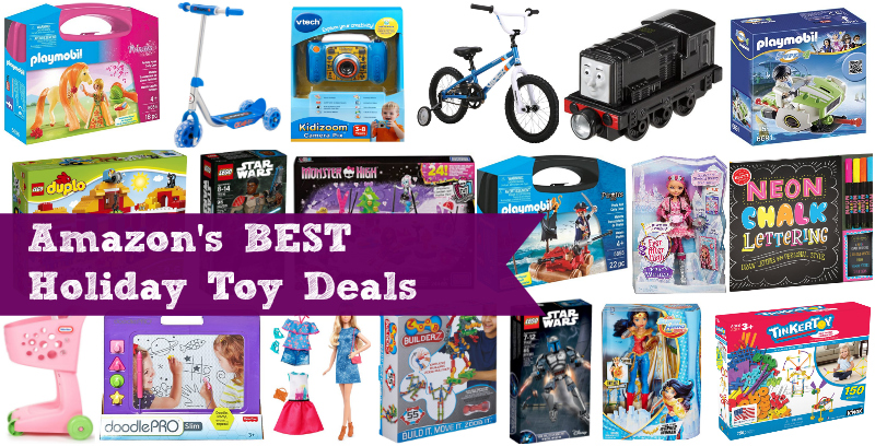 Image of typical Amazon toys which could be on sale