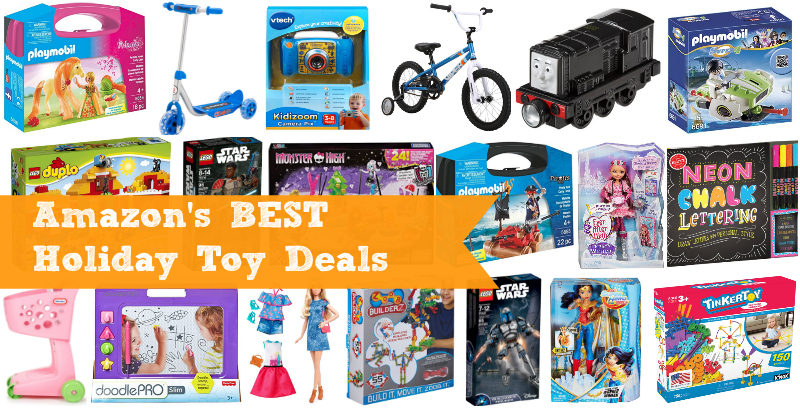 Image of typical Amazon toys which could be on sale