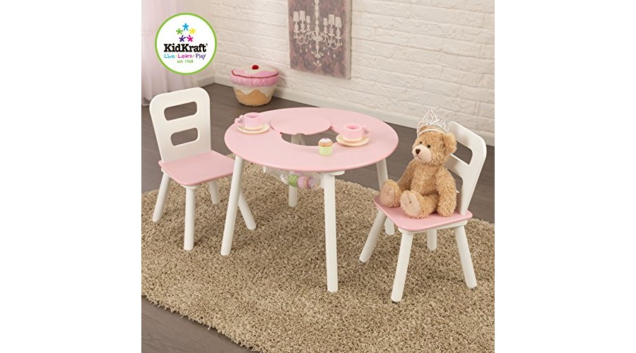 kidkraft round table and 2 chair set