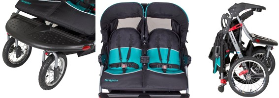 baby trend navigator double stroller