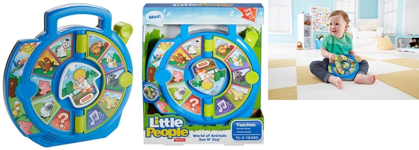 little people world of animals see and say