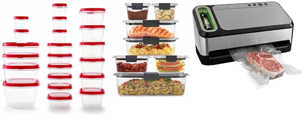 Save on Food Prep with Rubbermaid and Foodsaver