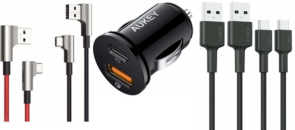 Save up to 40% on AUKEY Headphones, Chargers and Power Banks