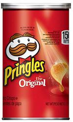 PringlesPotato Crisps Chips, Original Flavored, Grab and Go, 28.3 oz Box (12 Cans)