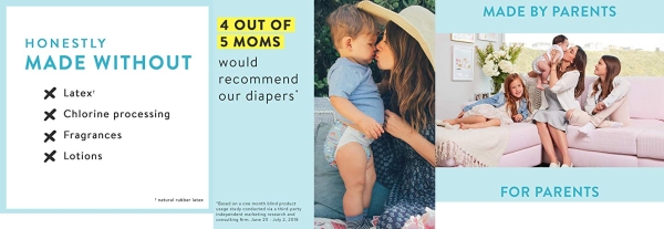 Purchase The Honest Company Diapers - Newborn Diapers, Size 0 - Space Travel Print, TrueAbsorb Technology, Plant-Derived Materials, Hypoallergenic, 128 Count on Amazon.com