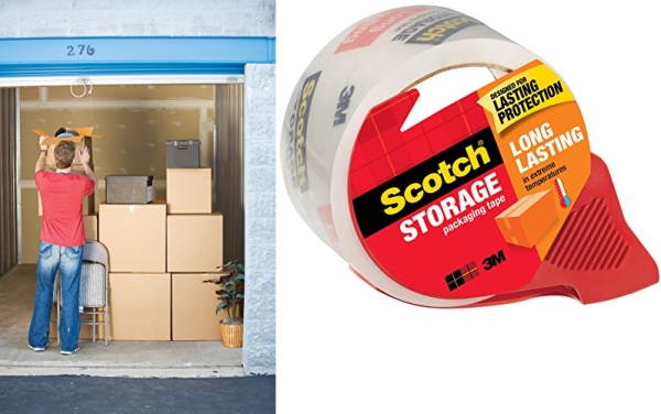 Purchase Scotch Brand Scotch Long Lasting Storage Packaging Tape with Dispenser, 1.88 in. x 38.2 yd, 1 Dispenser/Pack, MMM3650SRD, Clear on Amazon.com