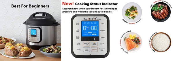 Purchase Instant Pot Duo Nova Pressure Cooker 7 in 1, 10 Qt, Best for Beginners on Amazon.com