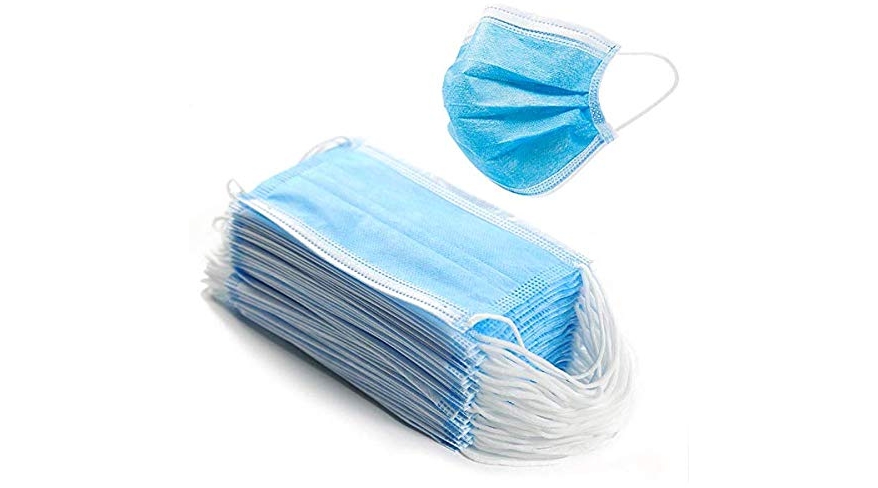 Purchase Disposable Face Masks - 50 PCS - For Home & Office - 3-Ply Breathable & Comfortable Filter Safety Mask at Amazon.com