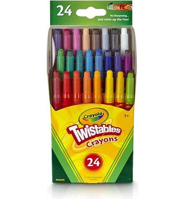 Purchase Crayola Twistables Crayons Coloring Set, Kids Indoor Activities at Home, 24 Count at Amazon.com