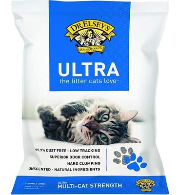 Purchase Dr. Elsey's Ultra Premium Clumping Cat Litter at Amazon.com