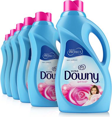 Purchase Downy Ultra April Fresh Liquid Fabric Softener 40 Loads 34 Fl Oz (Pack of 6) at Amazon.com