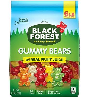 Purchase Black Forest Gummy Bears Candy, 6 lb at Amazon.com