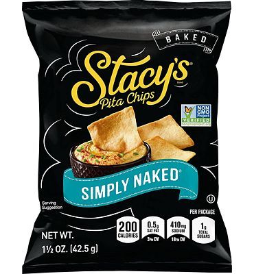 Purchase Stacy's Simply Naked Pita Chips, 1.5 Ounce Bags (Pack of 24) at Amazon.com