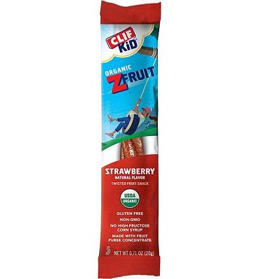 Purchase CLIF KID ZFRUIT - Organic Fruit Rope - Strawberry Flavor - (0.7 Ounce Rope, 18 Count) at Amazon.com
