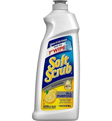 Purchase Soft Scrub All Purpose Surface Cleanser, Lemon, 24 Fluid Ounces at Amazon.com