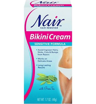 Purchase Sensitive Formula Bikini Cream with Green Tea Hair Remover by Nair, 1.7 Ounce at Amazon.com