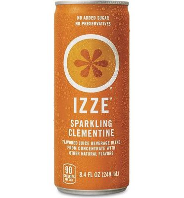 Purchase IZZE Sparkling Juice, Clementine, 8.4 oz Cans, 24 Count at Amazon.com