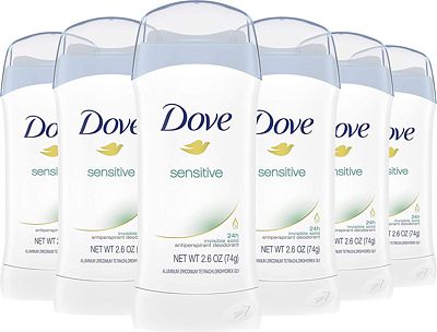 Purchase Dove Antiperspirant Deodorant, Sensitive Skin, 2.6 oz (Pack of 6) at Amazon.com