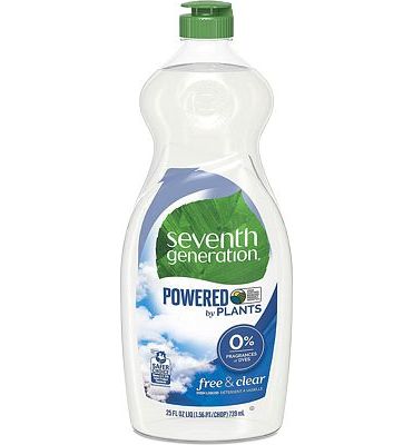 Purchase Seventh Generation Dish Liquid Soap, Free & Clear, 25 oz, Pack of 6 at Amazon.com