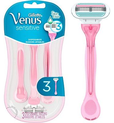 Purchase Gillette Venus Sensitive Women's Disposable Razor - 3 Razors at Amazon.com